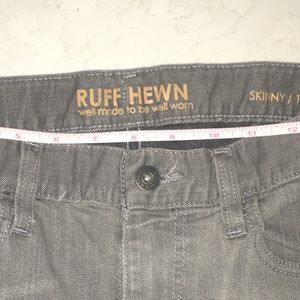 Ruff Hewn Grey Jeans (Size 6)